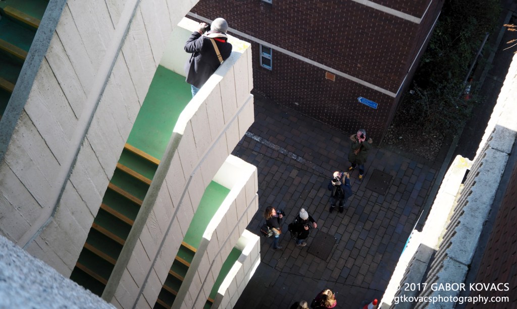 Photographers on a photo walk,&nbsp;Portsmouth