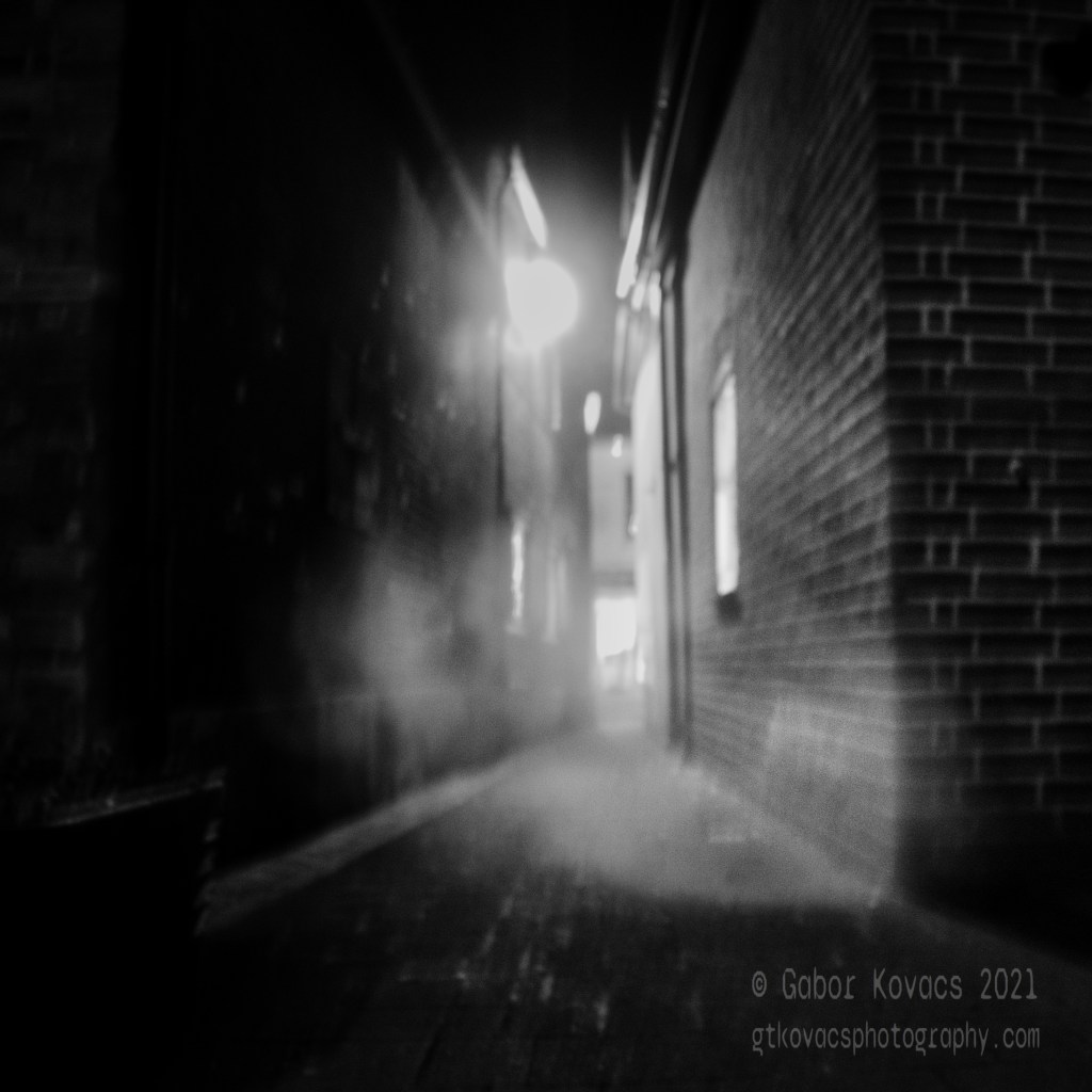 steam in the&nbsp;alleyway