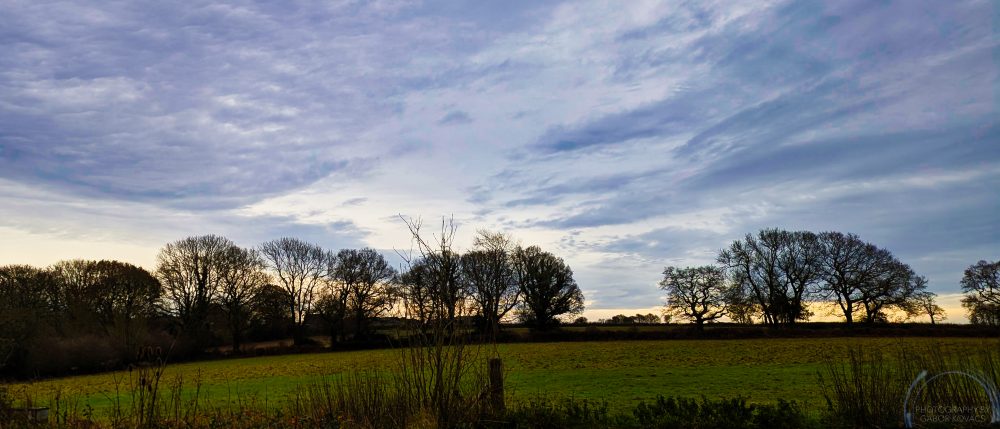 on the Downs just before&nbsp;Sunset