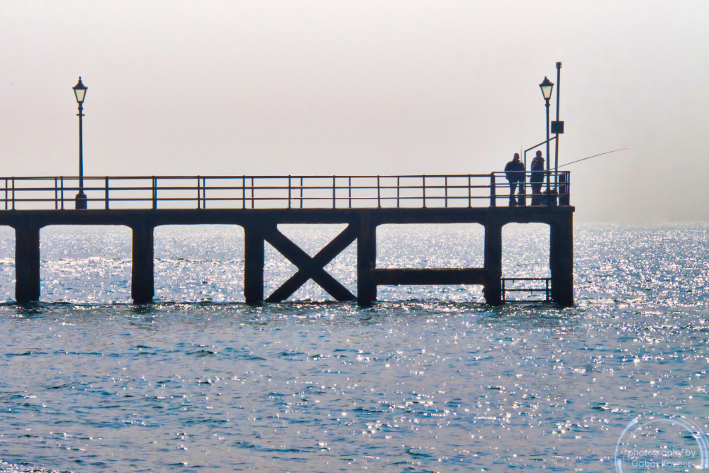 Fishing from the&nbsp;pier